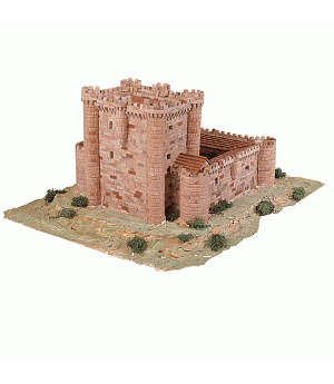 MAQUETA DE PIEDRA DEL CASTILLO DE FUENSALDAÑA, AEDES 1003. KIT